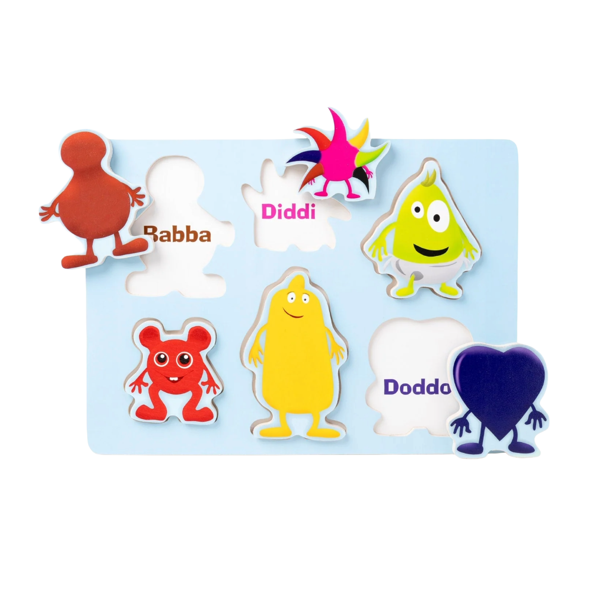 Babblarna Formpussel 6 Figurer