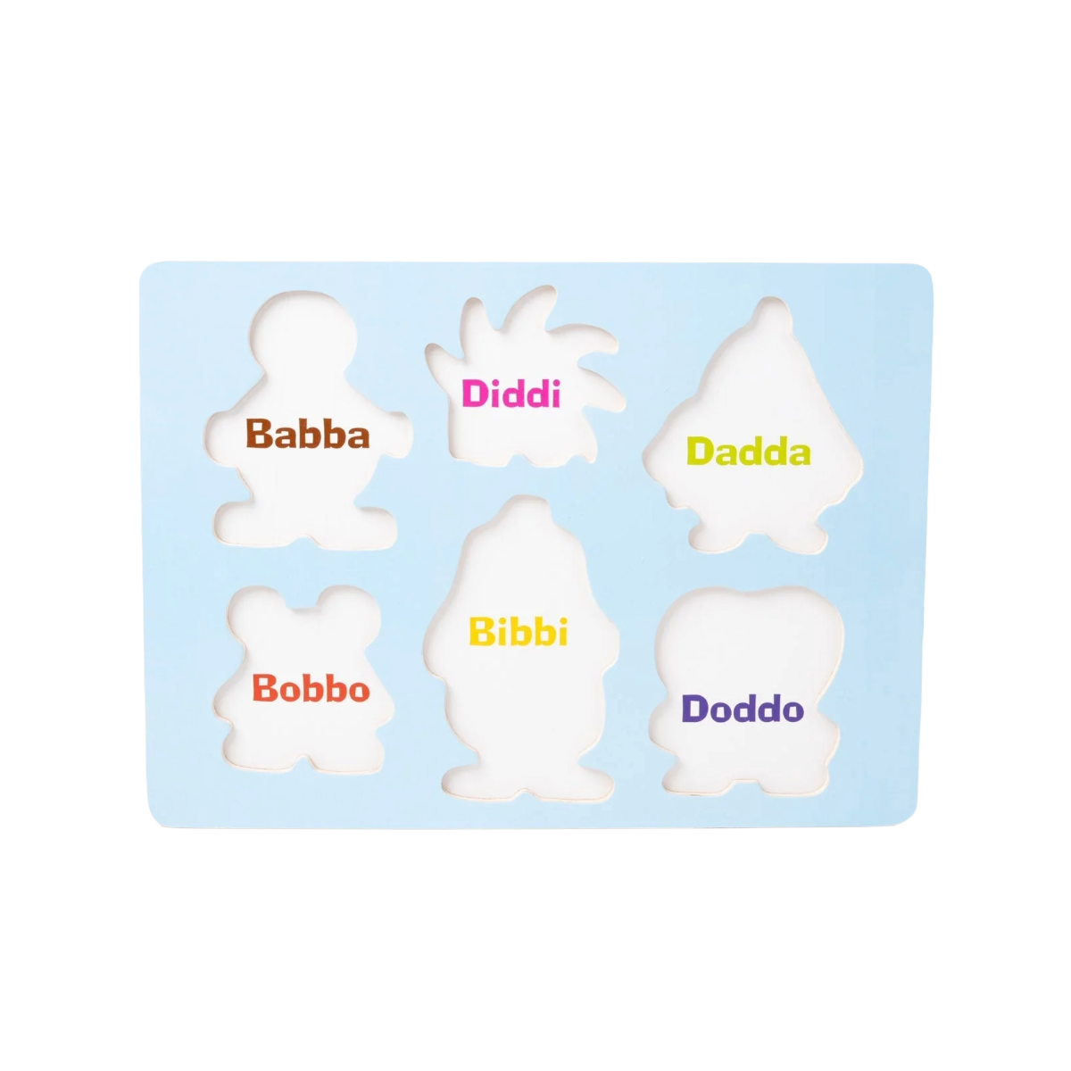 Babblarna Formpussel 6 Figurer