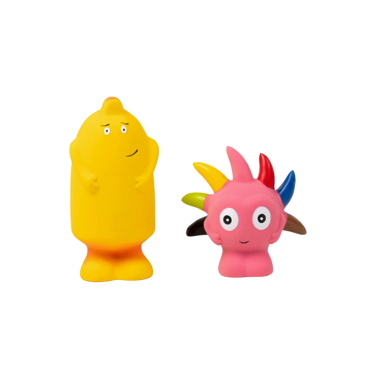 Figurer i naturgummi - Bibbi & Diddi