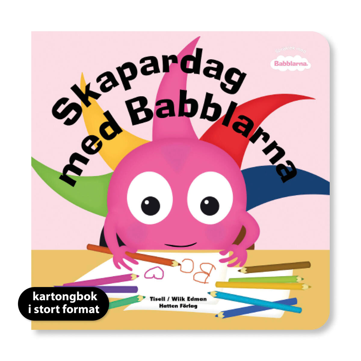 Skapardag med Babblarna, stor kartongbok