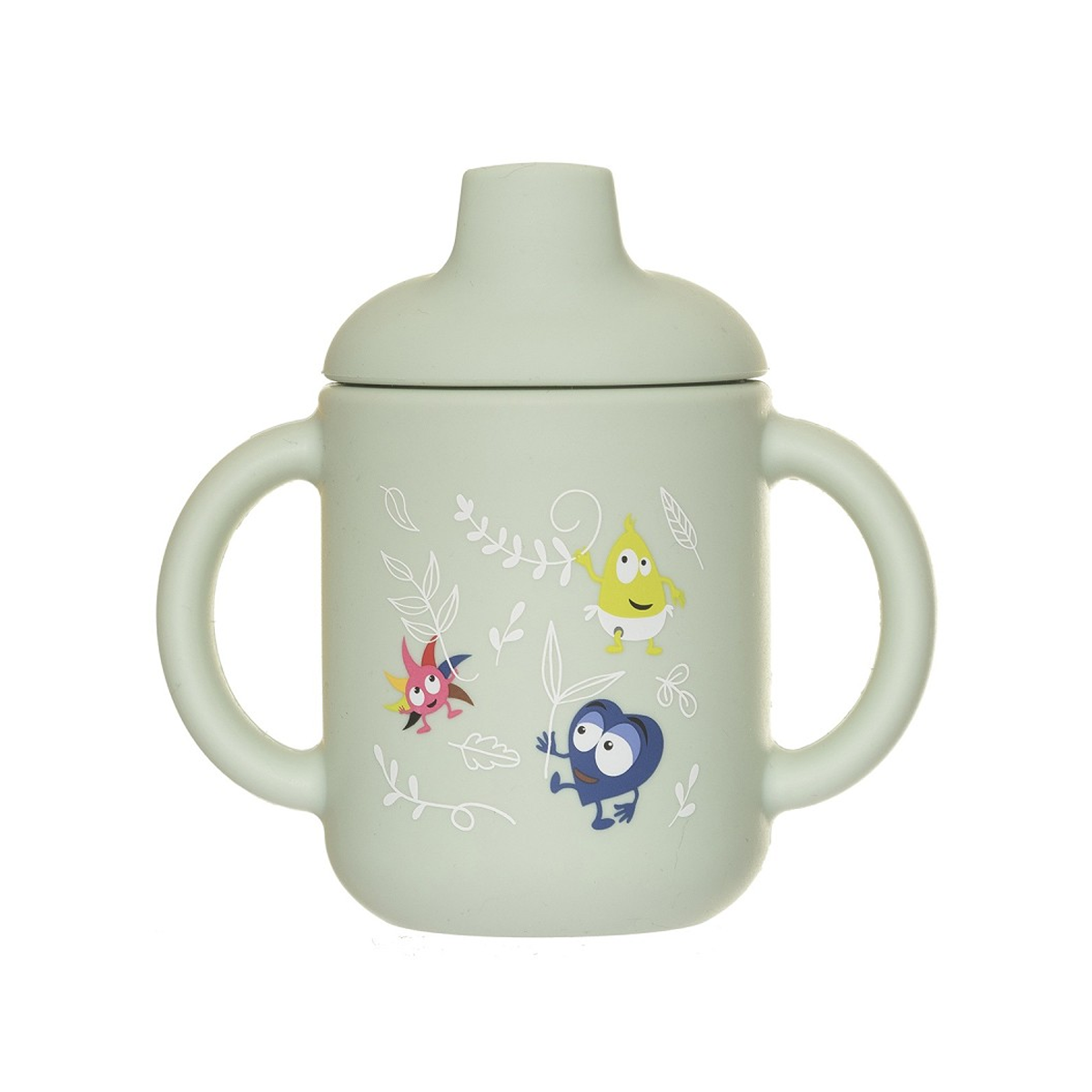 Silikonmugg med lock, I naturen